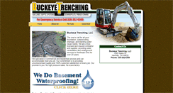 Desktop Screenshot of buckeyetrenching.com